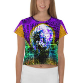 Crescendo Celtic Charms Crop All-Over Print Crop Tee